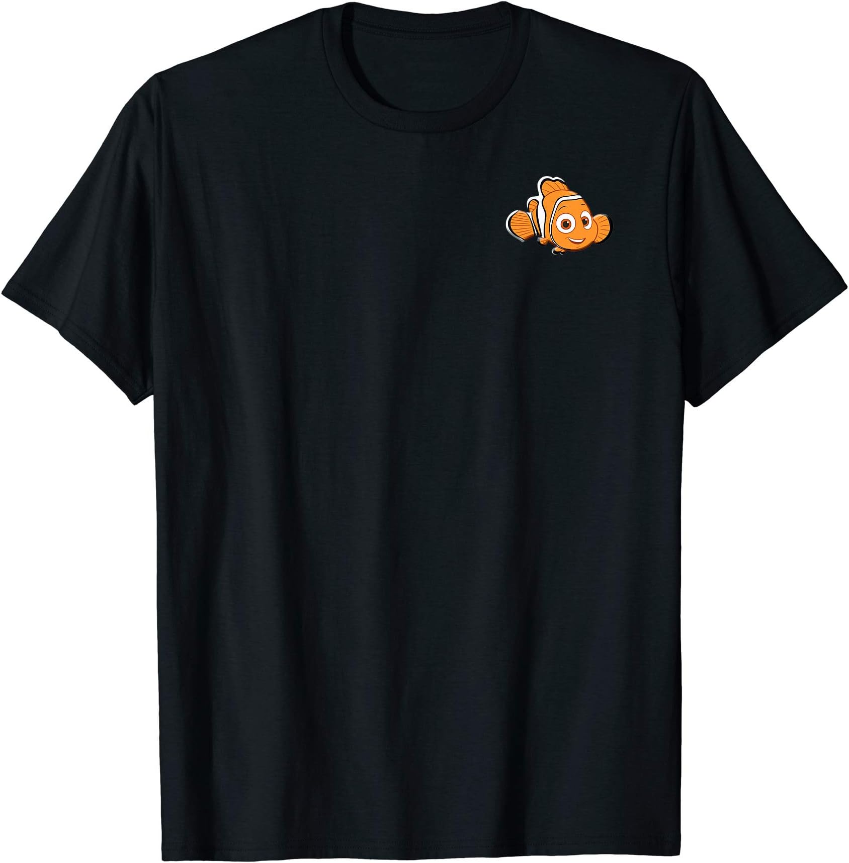 Disney Pixar Finding Dory Nemo Left Chest Pocket Portrait T-Shirt