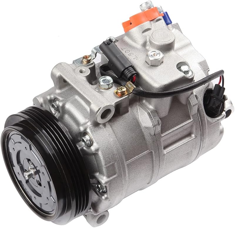 Compressor do ar-condicionado com embreagem ECCPP para BMW 545i, 550i, 645Ci e 650i – 1 unidade