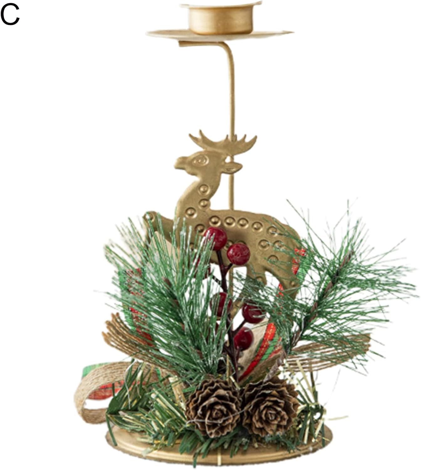 アイアンツリーキャンドルホルダー☆クリスマス雑貨☆