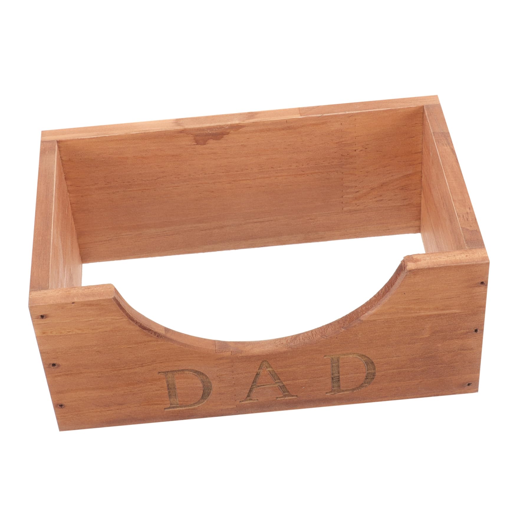 OUNONA Wooden Display Box for Hats Rustic Storage Organizer for Baseball Caps Multi Functional Wooden Hat Holder for Home Desktop Decoration Craftsmanship Friends and Family