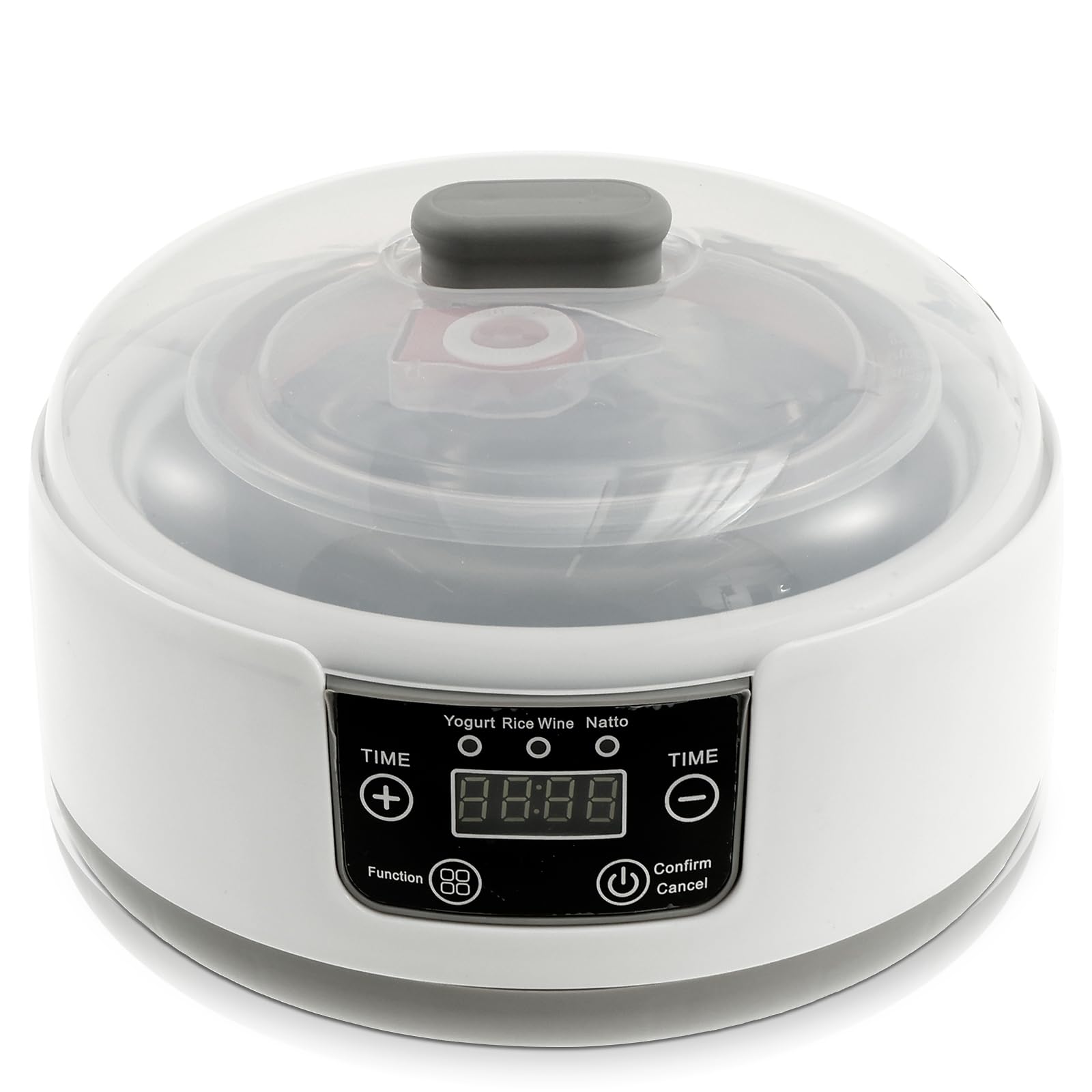 Auto Yogurt Maker Stainless Steel Electric Yogurt Machine Constant Temperature Fermentation Probiotic Maker Intelligent Electric Creator Suitable for Home