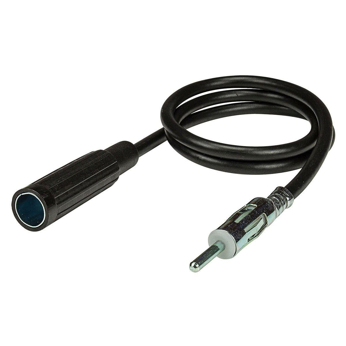 tomzz Audio 1600-000 Cavo di prolunga per antenna auto 0.5m DIN maschio a DIN femmina di accoppiamento dell'antenna