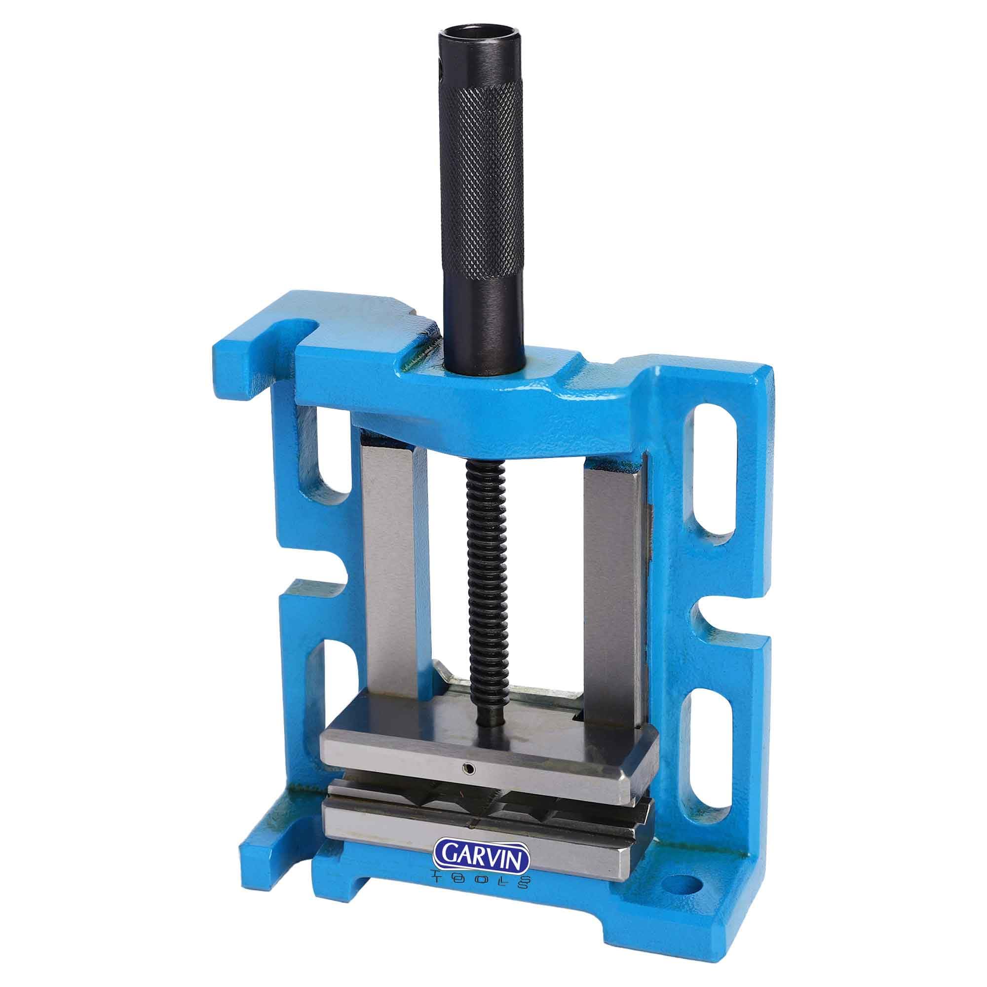 GARVIN Tools Drill press Vice 3 Way 4"/100mm Mounting High Grade Seasoned Casting Heavy Duty Vice