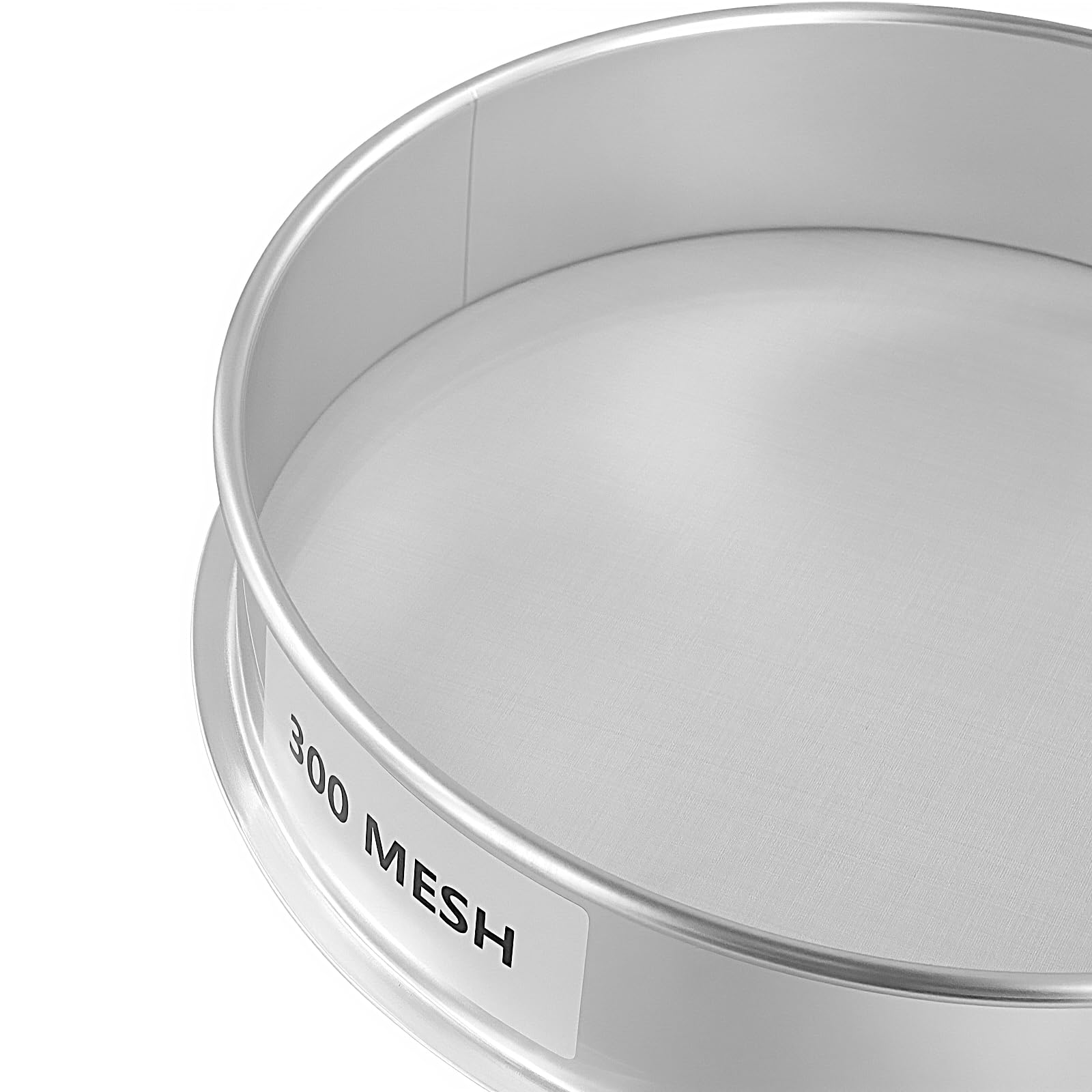 SINJEUN 2 Pezzi Setaccio Colino in Acciaio Inox, Maglia Fine 150 e 300 Mesh, Diametro 20 cm, per Polline, Erbe Aromatiche e Spezie