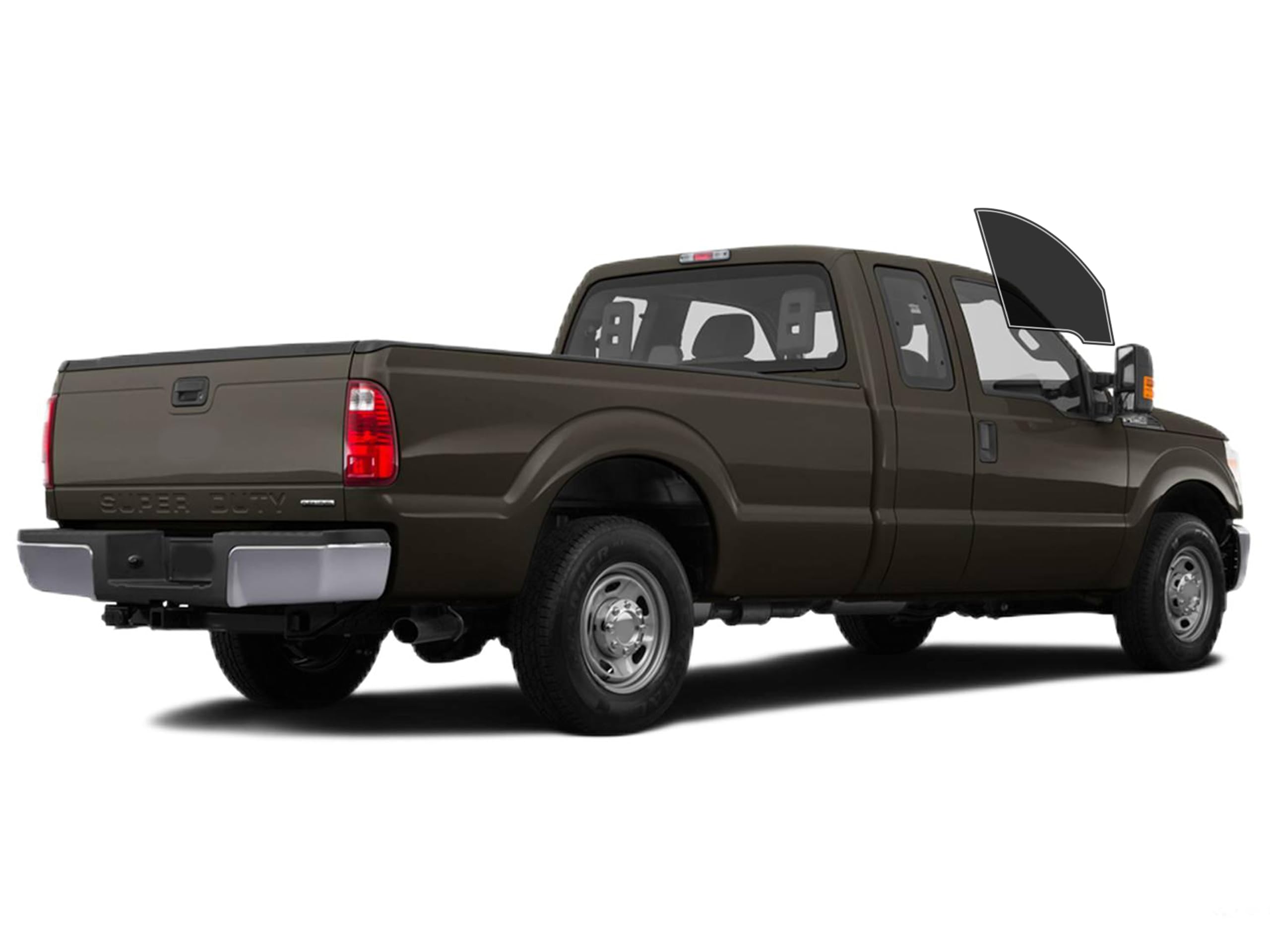 AUTOTEK Precut Window Tint Film Front Two Door Windows Tint Film Cars Sun Blocking Protection Privacy Anti Shatter Glass 2 Ply Computer Cut Any Tint Shade for Ford F250 Extended Cab 2014-2016