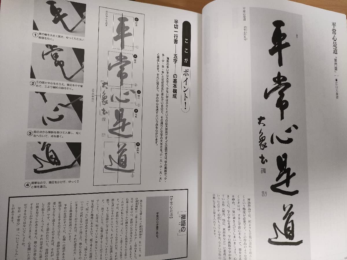 Amazon.co.jp: 書道秀作手本大系 禅の心を書く 上下巻セット揃い