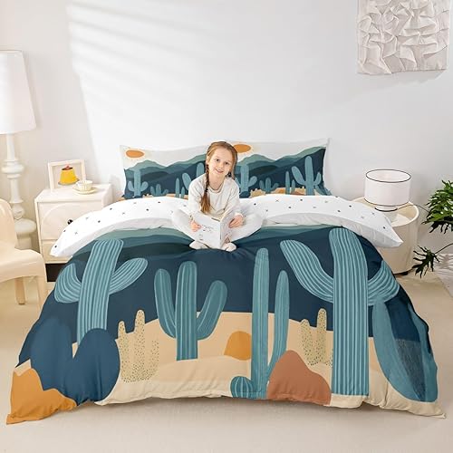 Vista 125 de Funda de edredón con estampado de gatos de dibujos animados, para niños, niñas, amantes de los gatos, funda de edredón rosa con corazón y fresa