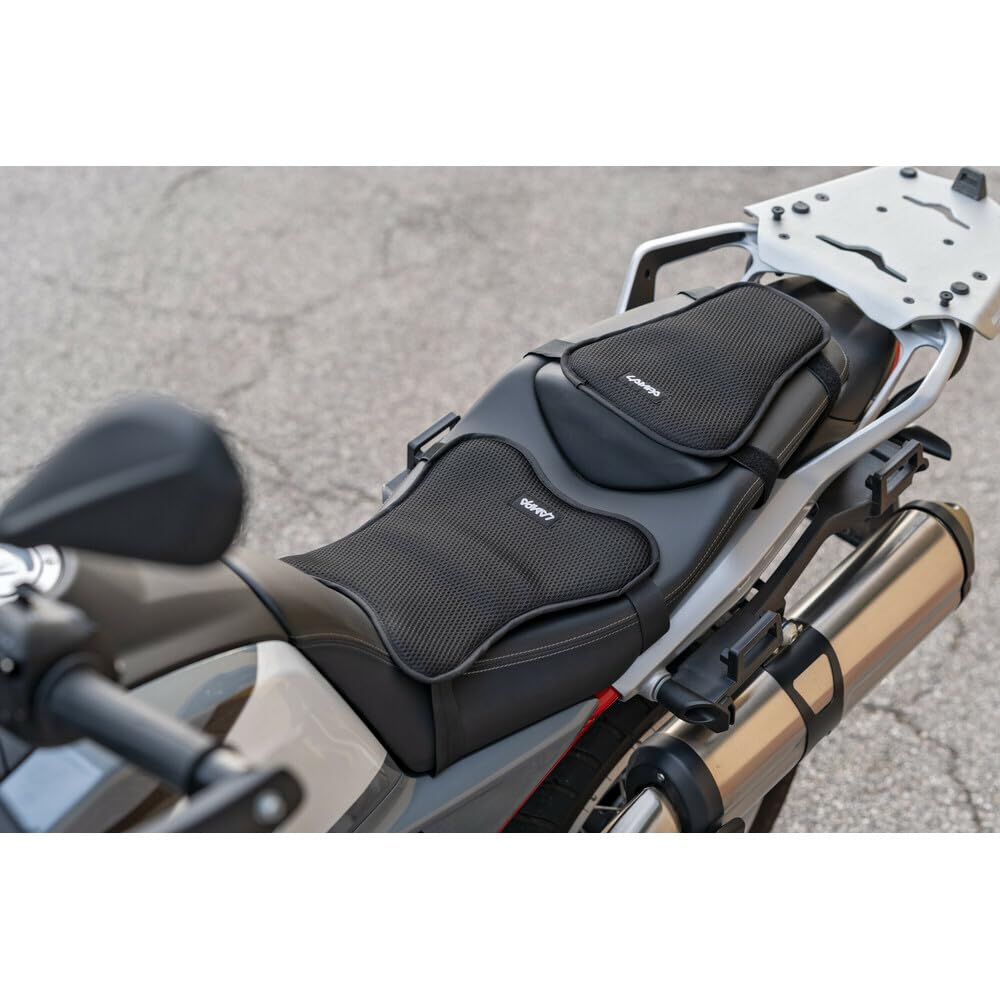 Lampa 91470 Gelpad Air, cuscino traspirante in gel per moto e scooter - L - 21x30 mm
