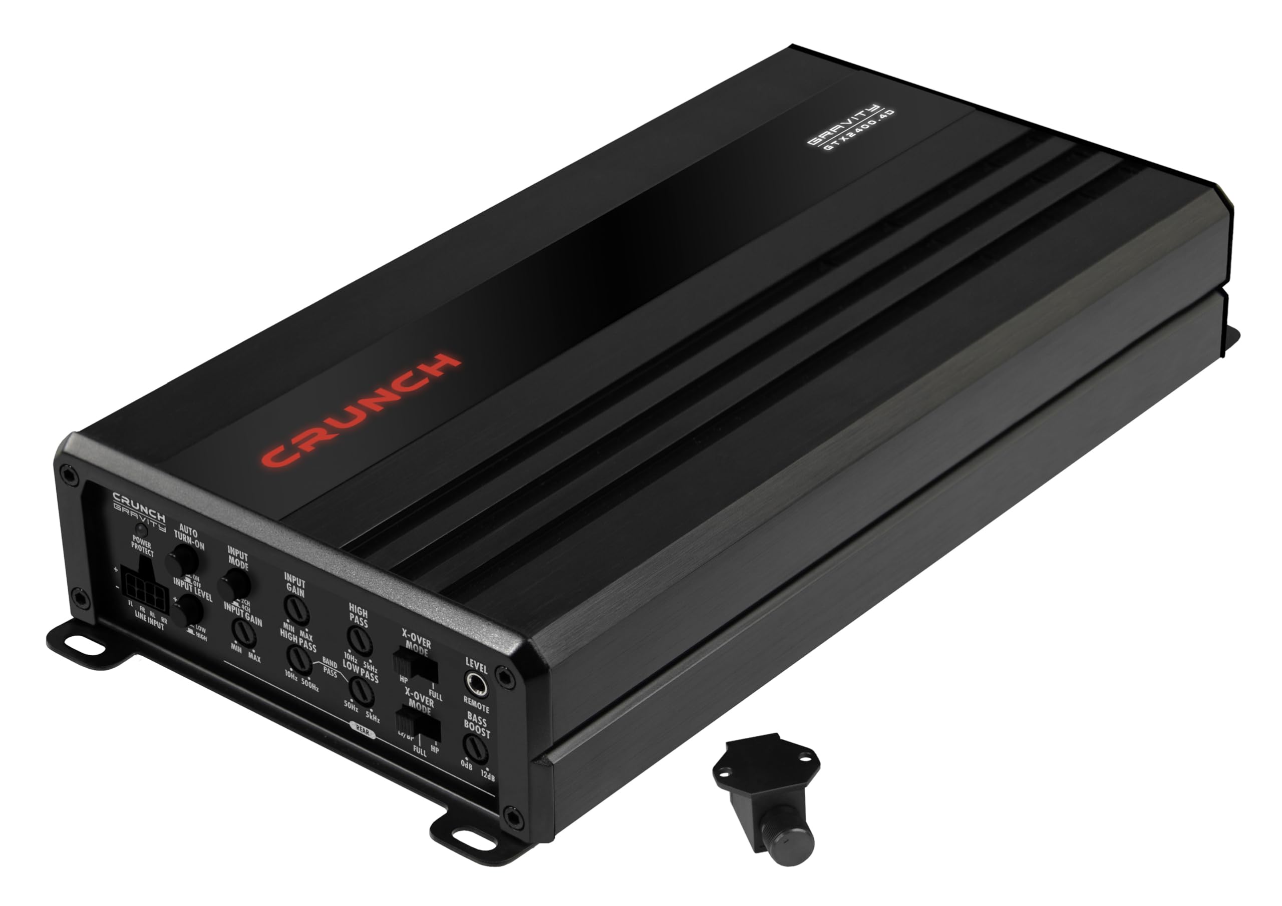 CRUNCH GTX2400.4D - Class D Digital 4-Kanal Verstärker mit 2400 W max | Gravity MINI AMPLIFIERS | CRUNCH Car Audio Unlimited