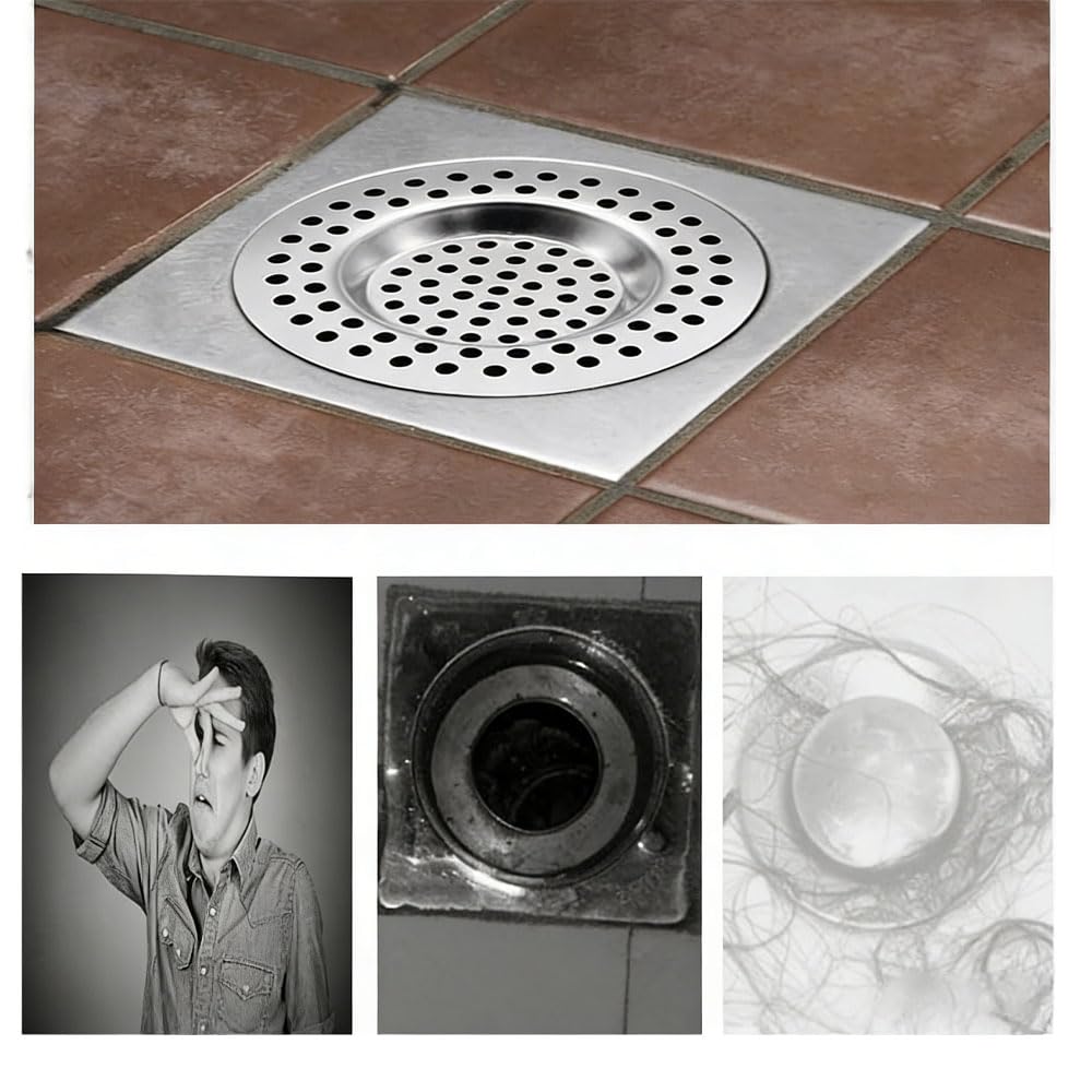 2 Pz 80mm Tappo Lavello In Acciaio Foro Filtro Protezione Tappo Di Scarico Lavello Per Cucina Bagno Doccia Acciaio Inossidabile Bianco 85297559