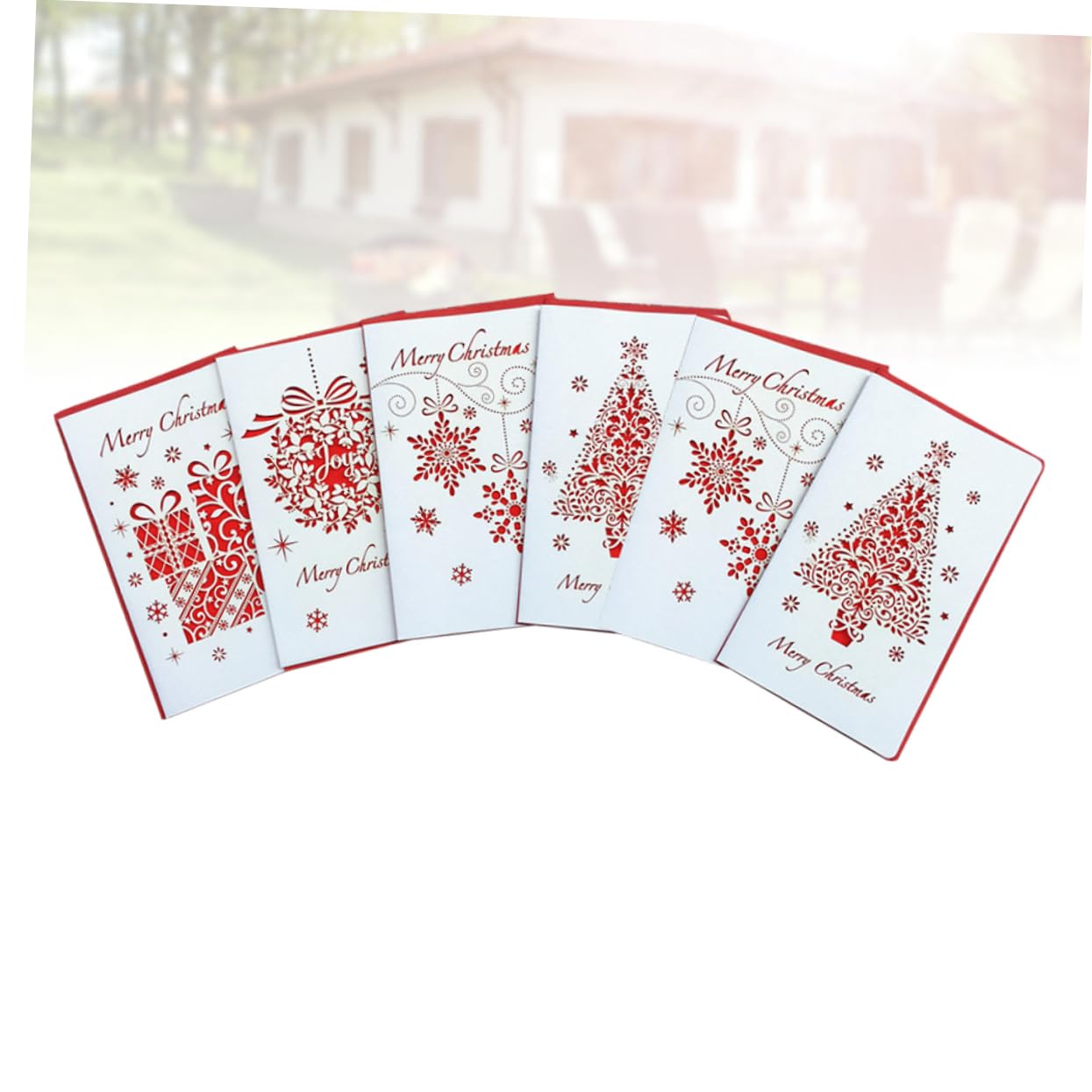 SHINEOFI 18 Juegos tarjeta de felicitación de navidad felicitaciones navideñas tarjeta felicitacion tarjeta de fiesta tarjeta de felicitación de vacaciones tarjeta de Navidad
