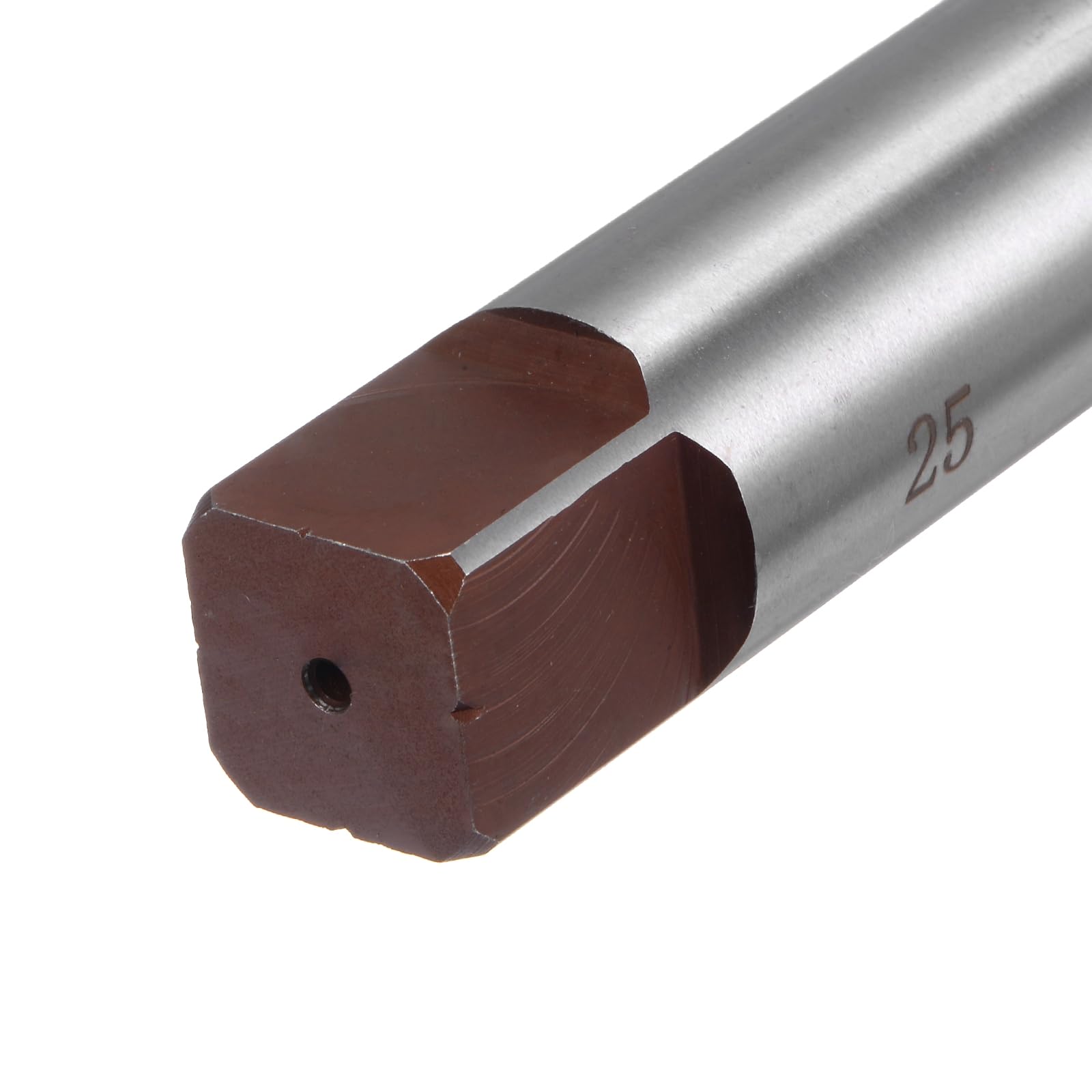 uxcell Handreibahle, 25 mm, legierter Werkzeugstahl, H8, 8 gerade Rillen, Handfräser, Werkzeug, metrischer Reibbohrer für Metall