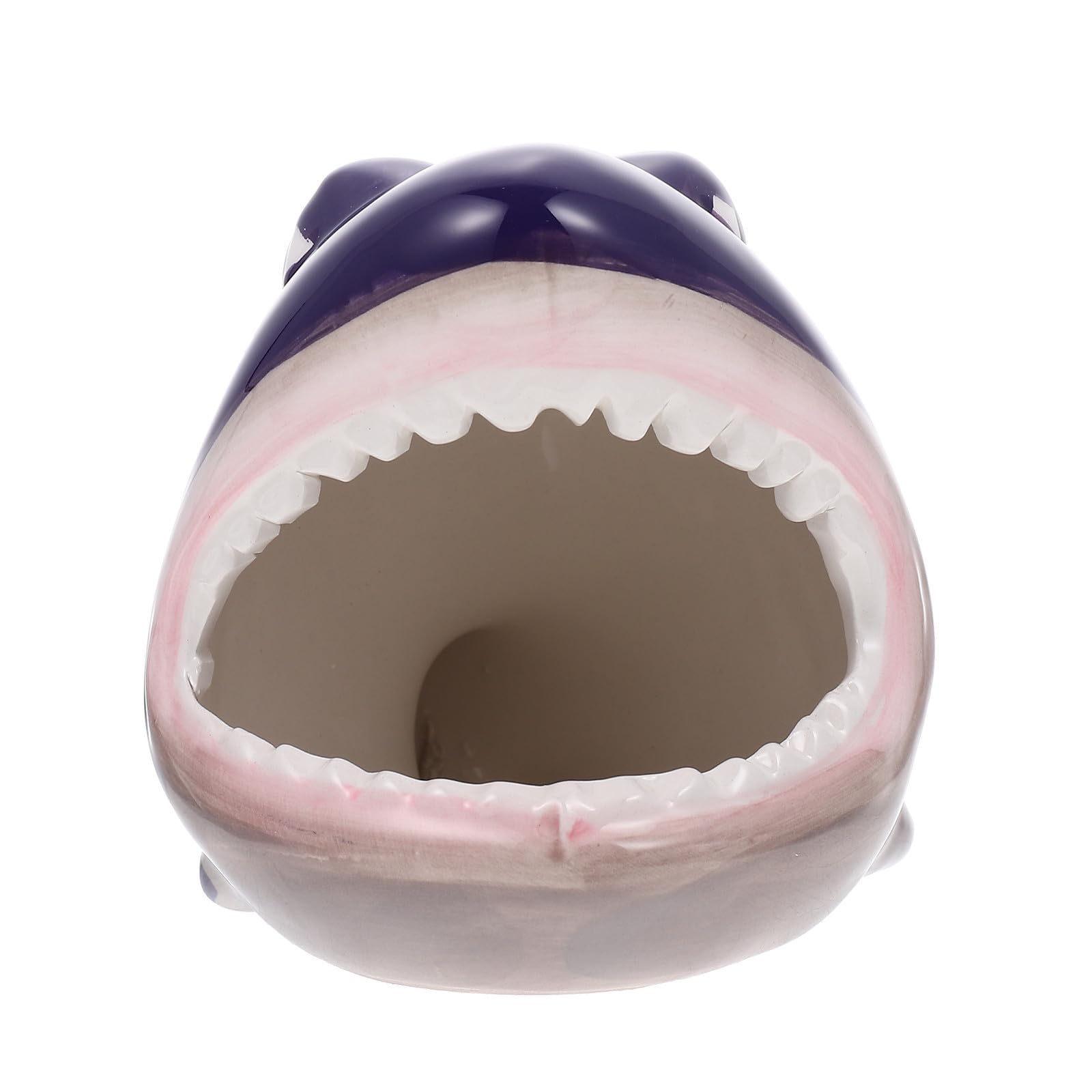 MUCKLILY Ceramic Hamster Hideout Small Animal-shaped Pet House for Small Pets and Hamsters Decorative and Improves Sleep Quality for Summer Use in Cages or Play Areas