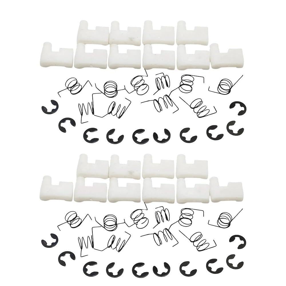 Juego de 20 Clips de Resorte for trinquete de Volante de Arranque de rebobinado, Aptos for motosierras de 4500, 5200, 5800, 45 CC, 52 CC y 58 CC.