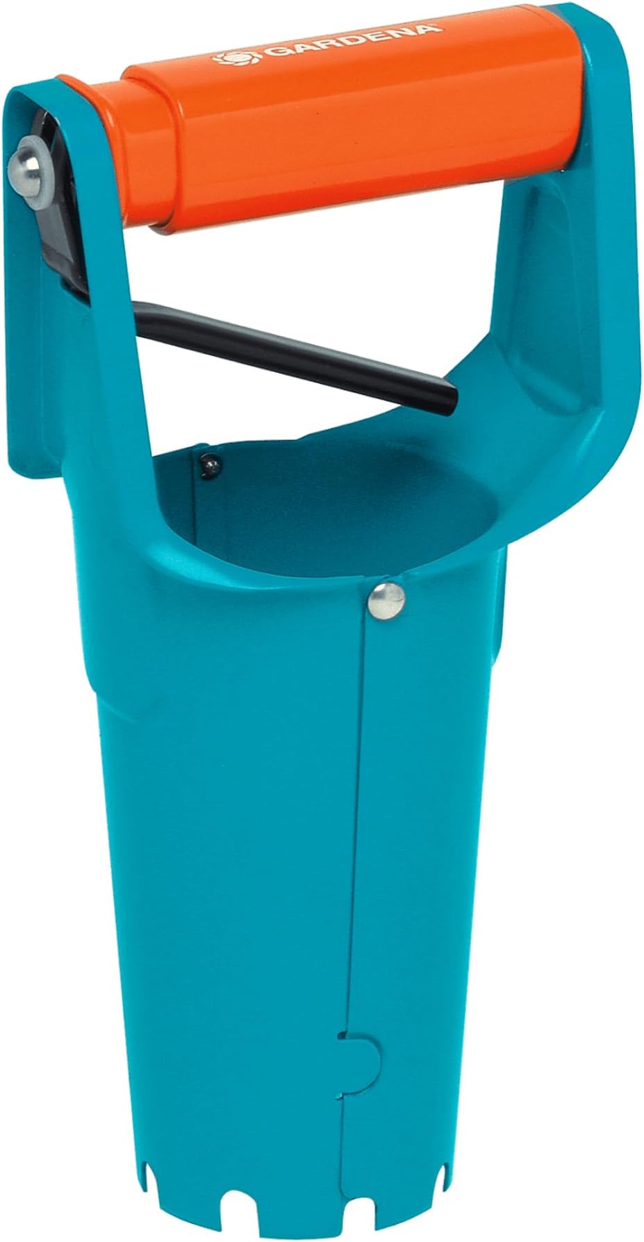 Gardena Bulb Planter - Ideal Accessory for Laying Bulbs with Automatic Release Mechanism and Depth Scale, Made Steel with Duroplast Coating (3412-20)