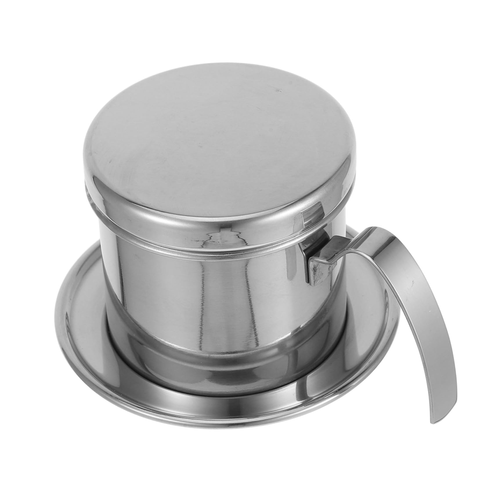 OHPHCALL Japanese Maker Traditional Brew Pot Drip Filter Coffee Maker Stainless Steel Drip Brewer for Outdoor Use