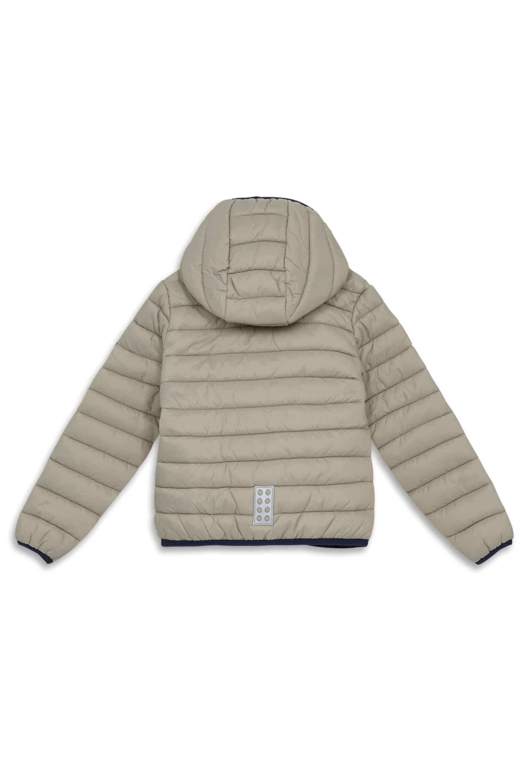 Kabooki LEGO® Gefütterte Jacke für Kinder - Winddichte Frühlings- und Herbstjacke mit Abnehmbarer Kapuze und Reflektoren | Bequeme LEGO® Jacke für Mädchen und Jungen