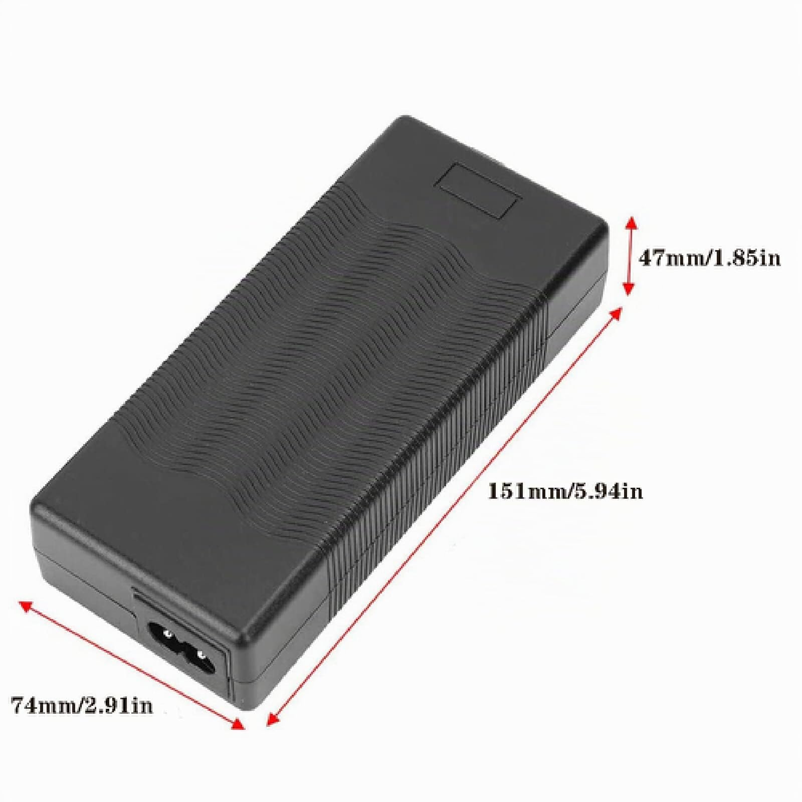36v 4A Cargador de Bicicleta eléctrica 42V 18650 Batería de Litio Cargador de batería Universal para Bicicleta eléctrica de 36V Vehículo de Dos Ruedas,3 PINN