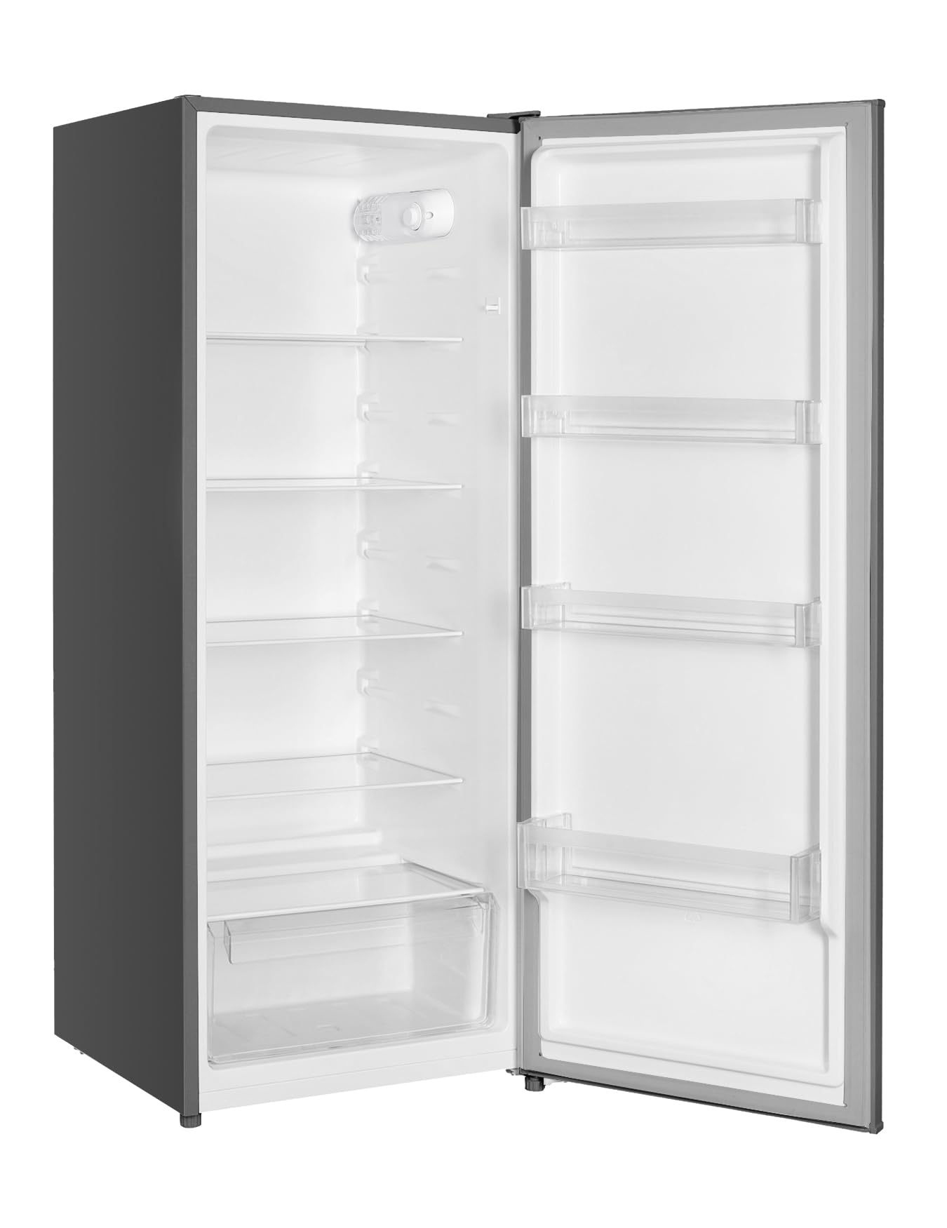HADEN Freestanding Larder Fridge - 242l Capacity, 4 X Movable Glass Shelf, 1 X Crisper Drawer, 4 X Door Balconies - 143cm Larder Fridge Tall - Mechanical Temperature Control - 2