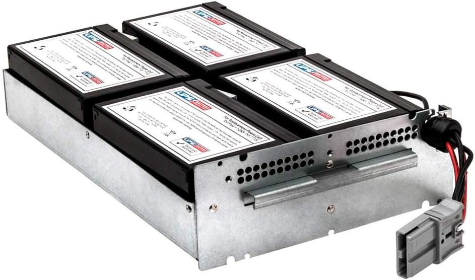 UPSBatteryCenter Compatible Replacement for APC Smart-UPS 1000VA RM 2U SMT1000RM2U