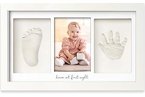 Personalized Baby Hand and Footprint Kit - Cherish Little Hands and Feet for a Lifetime