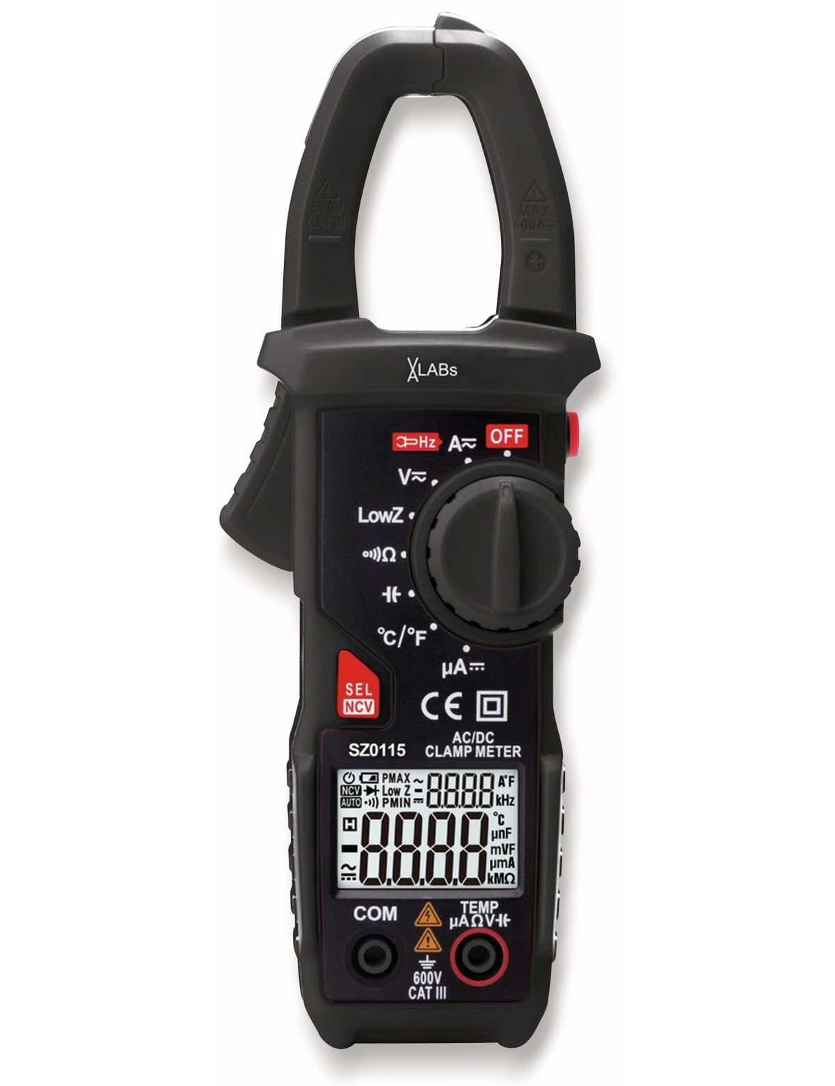 VA-LABs SZ0115 Stromzange, 600 A AC/DC