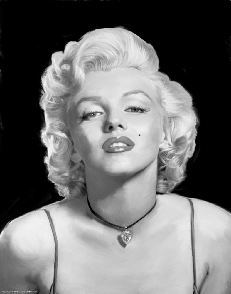 Feeling at home TELA FRAMATA CON SCATOLA AMERICANA The Look of Love - Marilyn Monroe Michael Jerry - Cultura pop verticale Stampa artistica Celebrità elvis Marilyn Memphis tcb blues i 29_X_23_in