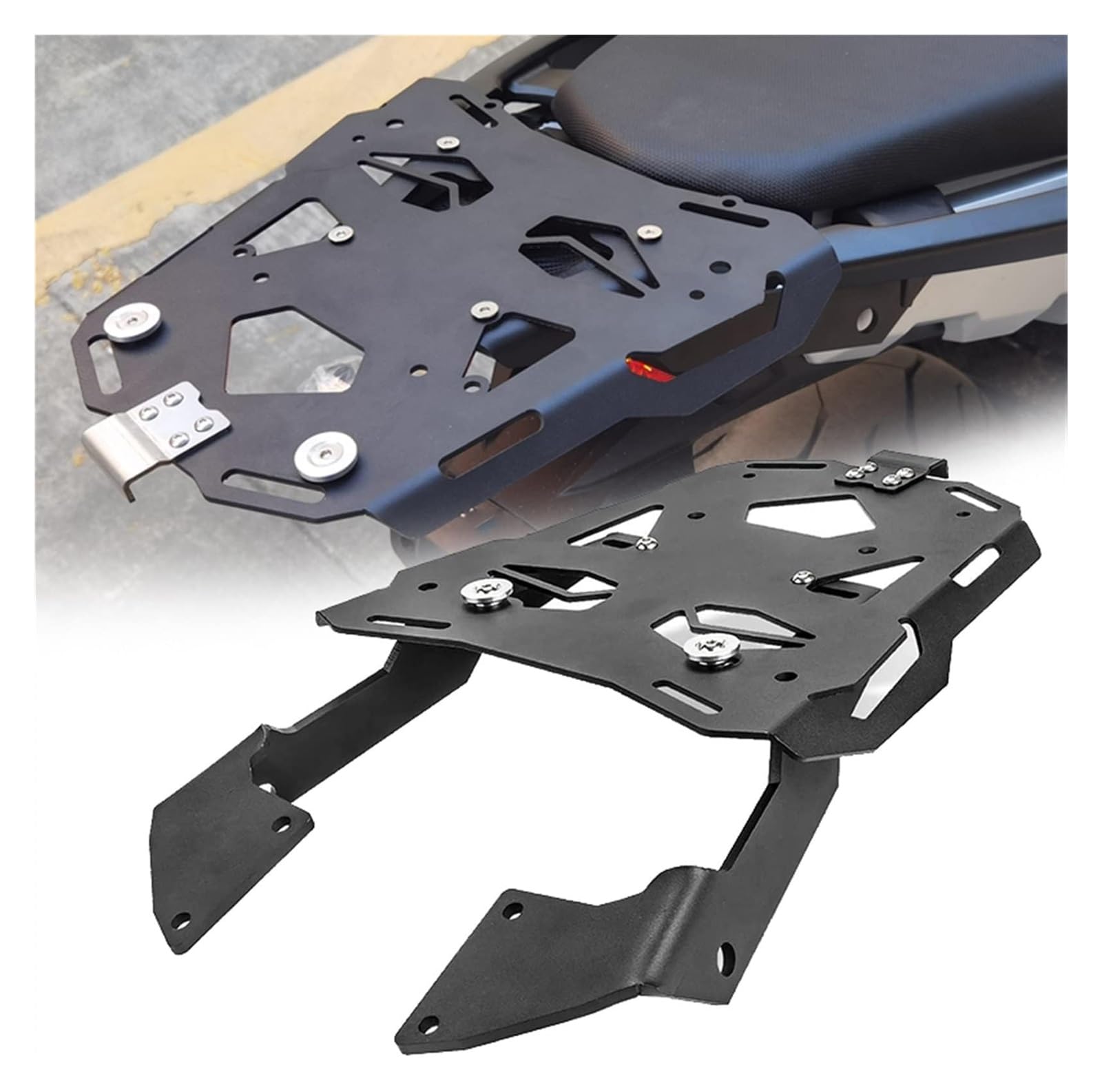 para CB400X 500X 500F CBR500R 2013-2021 Portaequipajes Trasero Soporte De Caja Almacenamiento Equipaje Motocicleta Aluminio Duradero Portapacchi Moto