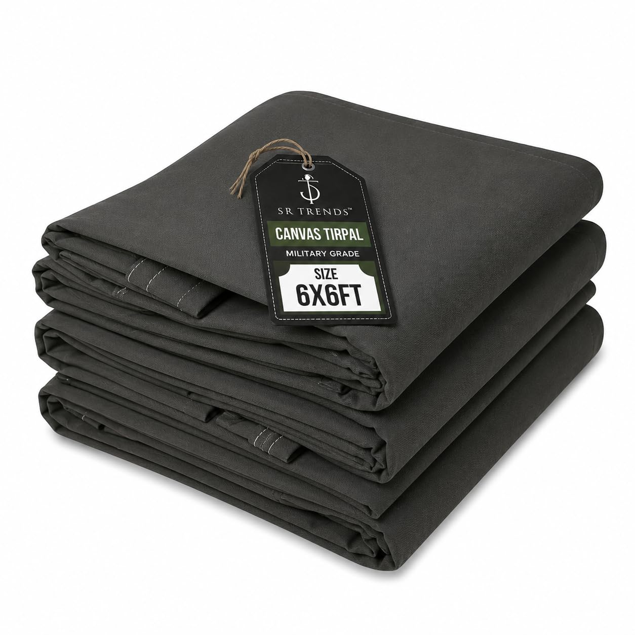 700 GSM Waterproof Tarpaulin | Durable, UV-Resistant Tarp for Outdoor, Construction & Camping (Grey, 2.5 x 2.5 FT) — Amazon image 13