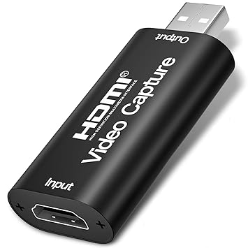 FEDUS USB 2.0 HDMI Video Capture Card 1080p 30fps Audio Video Capture Device, Game Capture Card, HDMI to USB 2.0 for Gaming, Streaming Device, Compatible with Nintendo Switch, PS3/4, Xbox One - image, photos