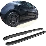 【Hochwertiges Material】: Die Autoseitenschweller sind aus leichtem und hochwertigem, langlebigem 3K-Kohlefasermaterial mit polierter und glänzender Oberfläche, machen Ihr Auto luxuriöser.
