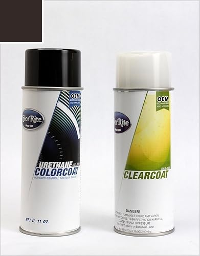 Aerosol para Mercedes-Benz All Automotive Pintura de retoque - Havanna Brown DB-408 - Color+Paquete de capa transparente