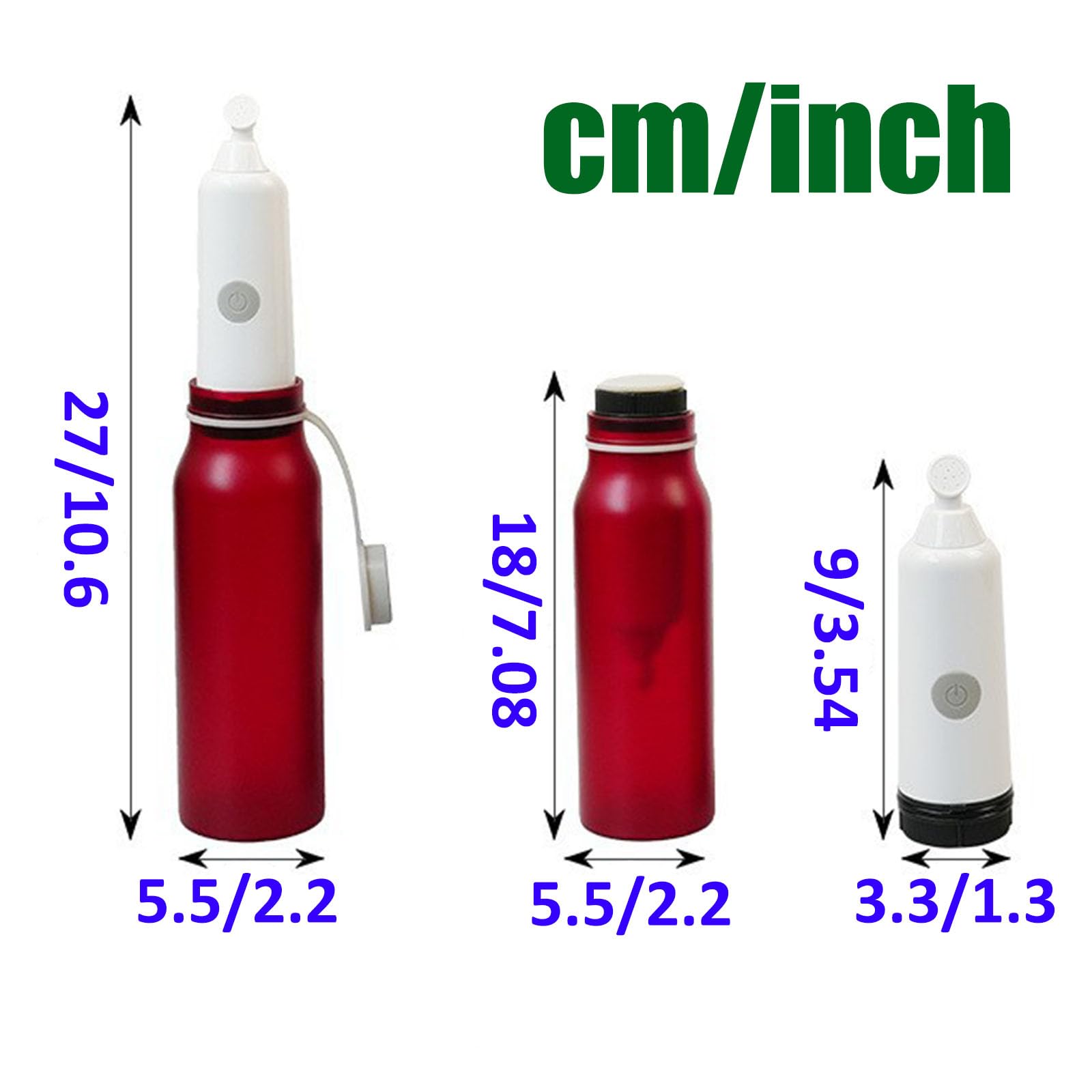 Analdusche Intimdusche Wochenbett Peri Flasche,Abnehmbar Vaginaldusche Portable Bidet,Reinigung Po Dusche Für Herr Frau,Grau,280ML