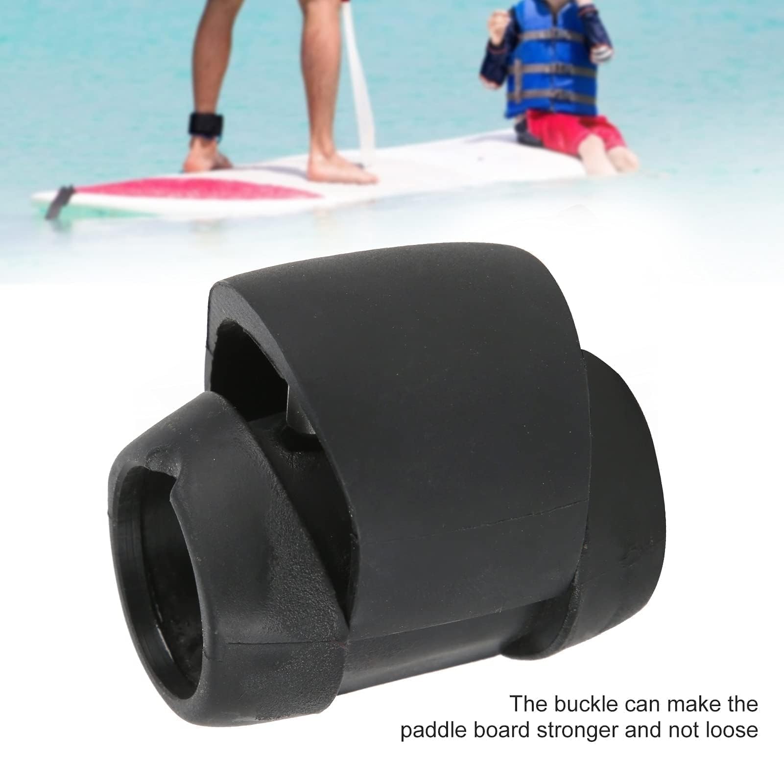 Agatige Morsetto Regolabile Pagaia SUP, Fibbia Bloccaggio Tavola Surf PVC Ricambio