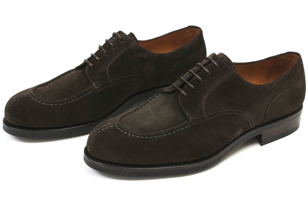 Amazon | [ヤンコ] Uチップ ダークブラウンスエード (14539 DARK BROWN