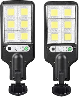 Lâmpada De Rua Solar 72 LED - Sensor Solar Kit 2 Refletor Led De Parede Periférica?lampada Solar Luzes Adequada Para Ser Instalada Na Porta Da Frente, Quintal, Varanda, Pátio, Caminho, Garagem