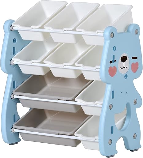 Amazon Co Jp おもちゃ収納ラック 絵本棚 おもちゃ箱 収納ボックス キッズ 子ども 4段 長さ67cm 幅35cm 高さ84cm 大容量 かわいい熊なデザイン ブルー ホーム キッチン Amazon Co Jp おもちゃ収納ラック 絵本棚 おもちゃ箱 収納ボックス キッズ 子ども 4段 長さ67cm 幅35cm 高さ84cm 大容量 かわいい熊なデザイン ブルー ホーム キッチン