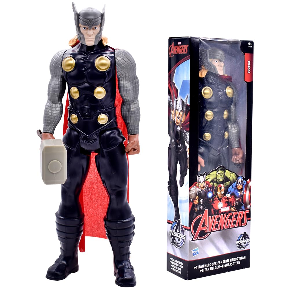 JXBBAAC Thor Figura, Thor Figura Acción 30 cm, Titan Hero Serie Figuras, Figuras de Acción Juguetes, Decoración Regalos Coleccionista Modelos, para Niños Adulto