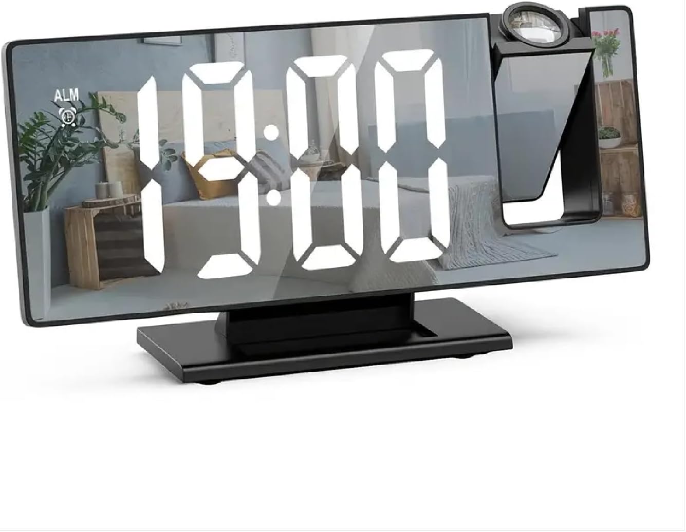 SEDLAV Projection Alarm Clock - Projection Alarm Clocks for Bedrooms, Bedroom Clocks, Electronic LED Digital Alarm Clock with Projector for Bedroom Ceiling