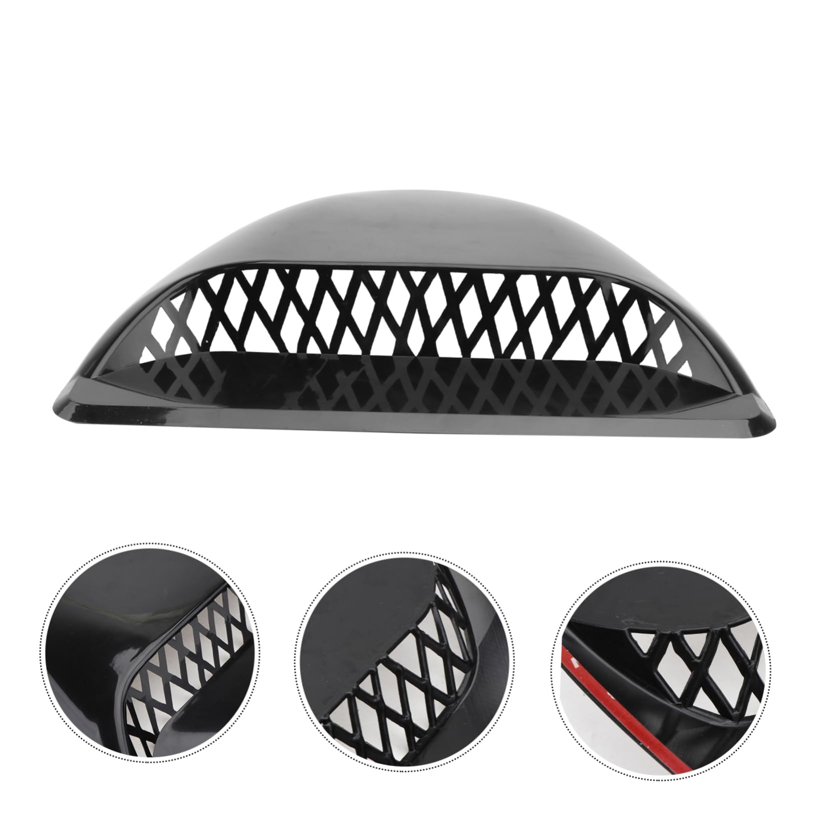 HOLIDYOYO Hood Vent Car Accessory Direct Replacement for High Strength Car Hood Air Outlet