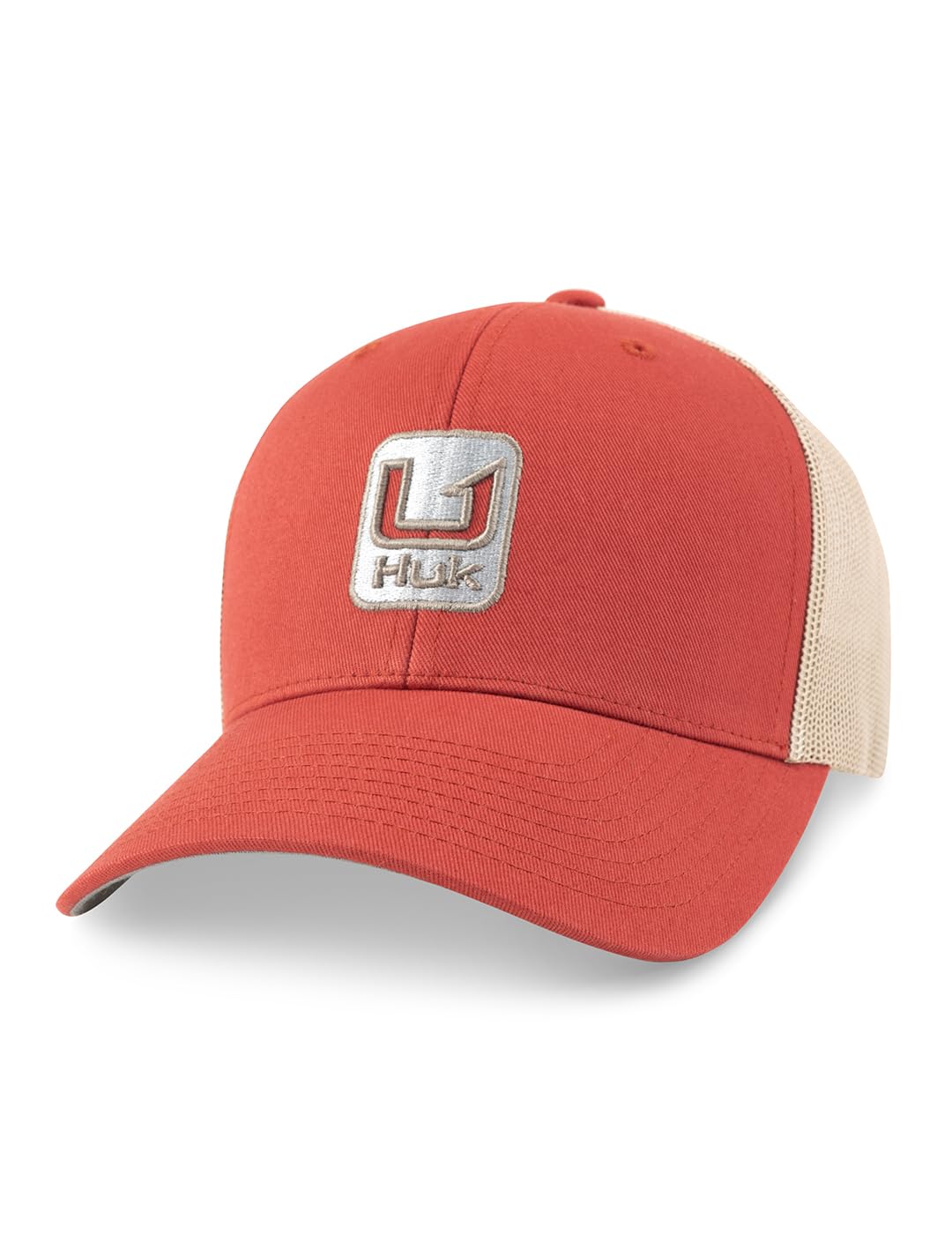 HUK Mens Trucker Hat Anti-Glare Snapback Fishing Hat for Men