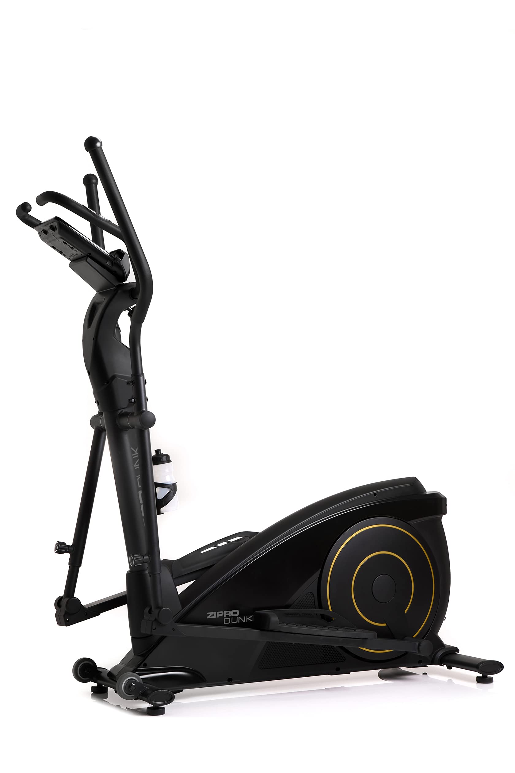 Zipro Crosstrainer Dunk, Ellittico fino a 150 kg, Attrezzo cardio per la casa, Macchina da allenamento cardio, Ellittica, Cyclette, 16 livelli di resistenza