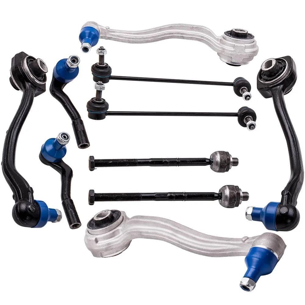 Braccetto Sospensione Kit Braccio Oscillante Anteriore Per Mercedes Per Benz Classe C W203, Tirante, 10 Pezzi