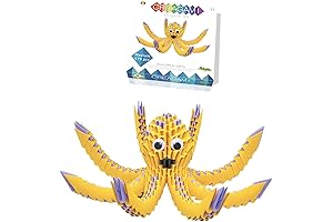 Creagami Octopus Origami Set: Dive into the Depths of 3D Paper Craft