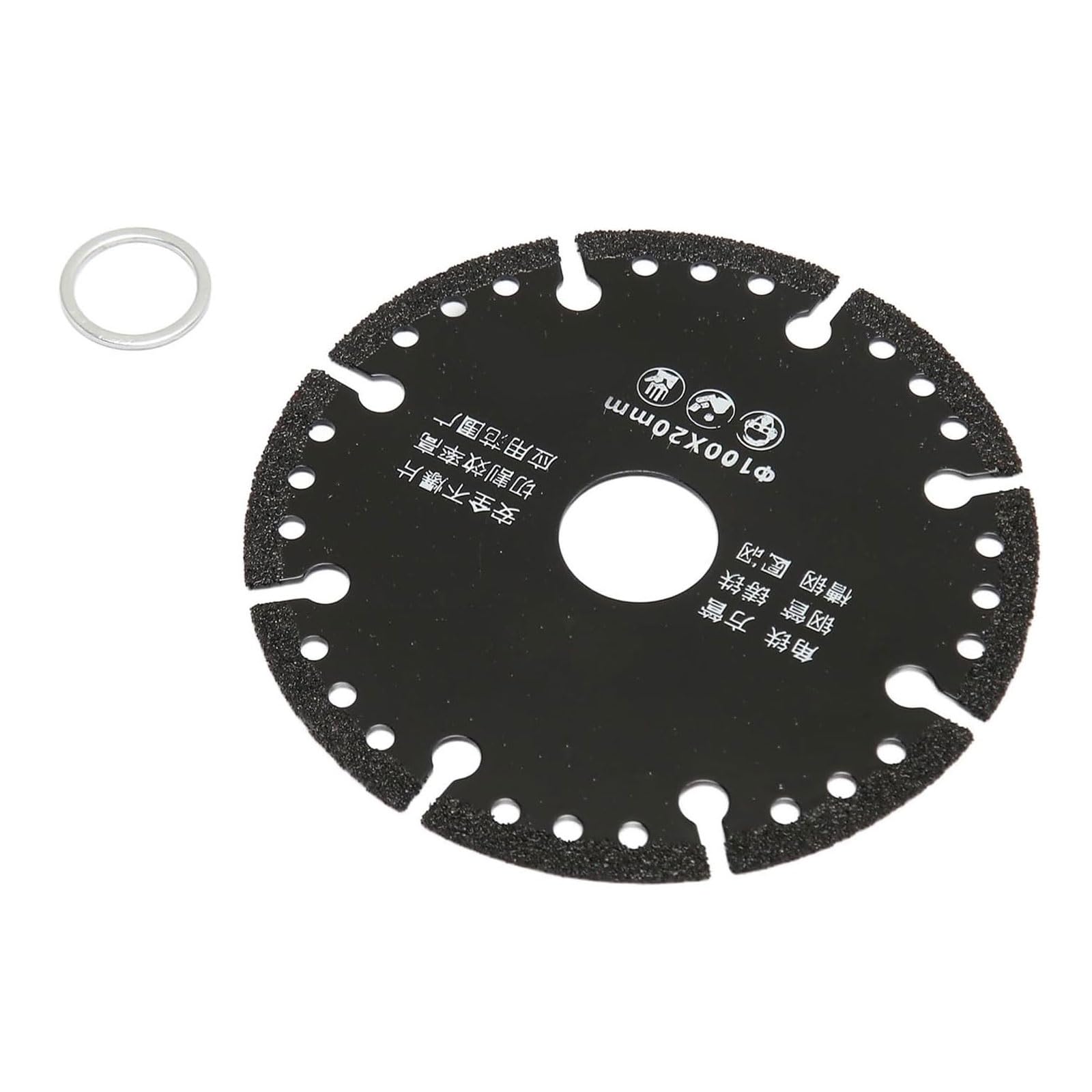 5 pezzi di lame for smerigliatrice angolare, dischi da taglio for metallo, lame for sega da taglio multifunzionali piatte for acciaio inossidabile, ghisa e barre d'armatura