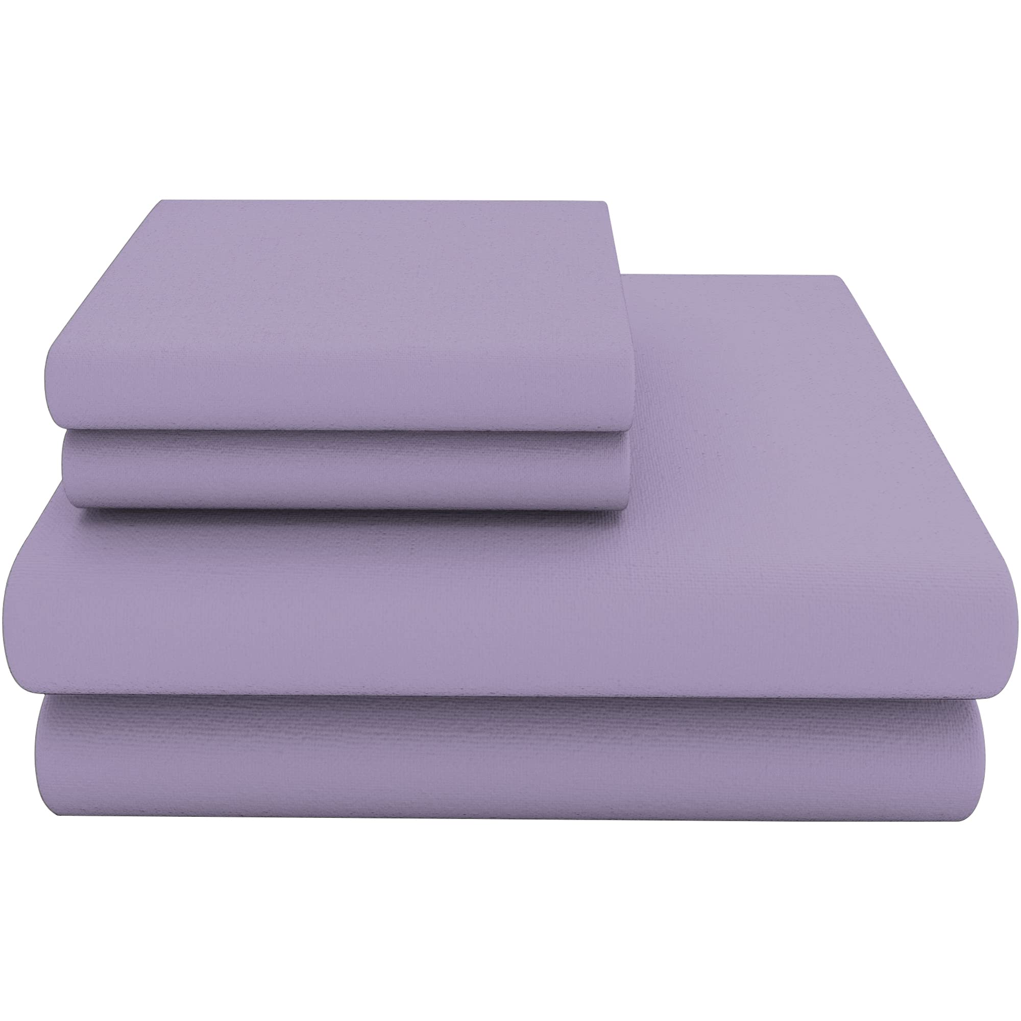 KOHSAR King Size Flat Bedsheet – 100% Poly Cotton Flat Sheet, Soft, Skin Friendly, Breathable, Easy Iron Percale – Kingsize Flat Bed Cover