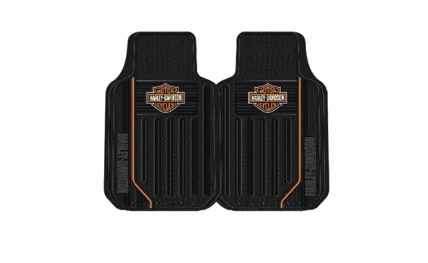 PlasticolorHarley Elite Series B&S Orange Floor Mats, Floor Mats (001653R01)