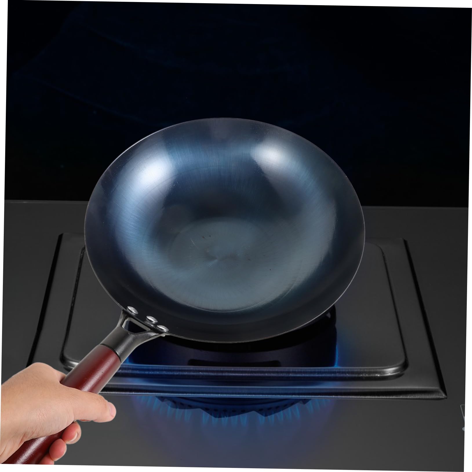 Mikinona Wok Antihaftpfanne Chinesische Bratpfanne Antihaftpfanne Bratpfanne Antihaft Bratpfanne Herdpfanne Outdoor Grillpfannen Antihaft Kochgeschirr Antihaft Bratpfanne Antihaft
