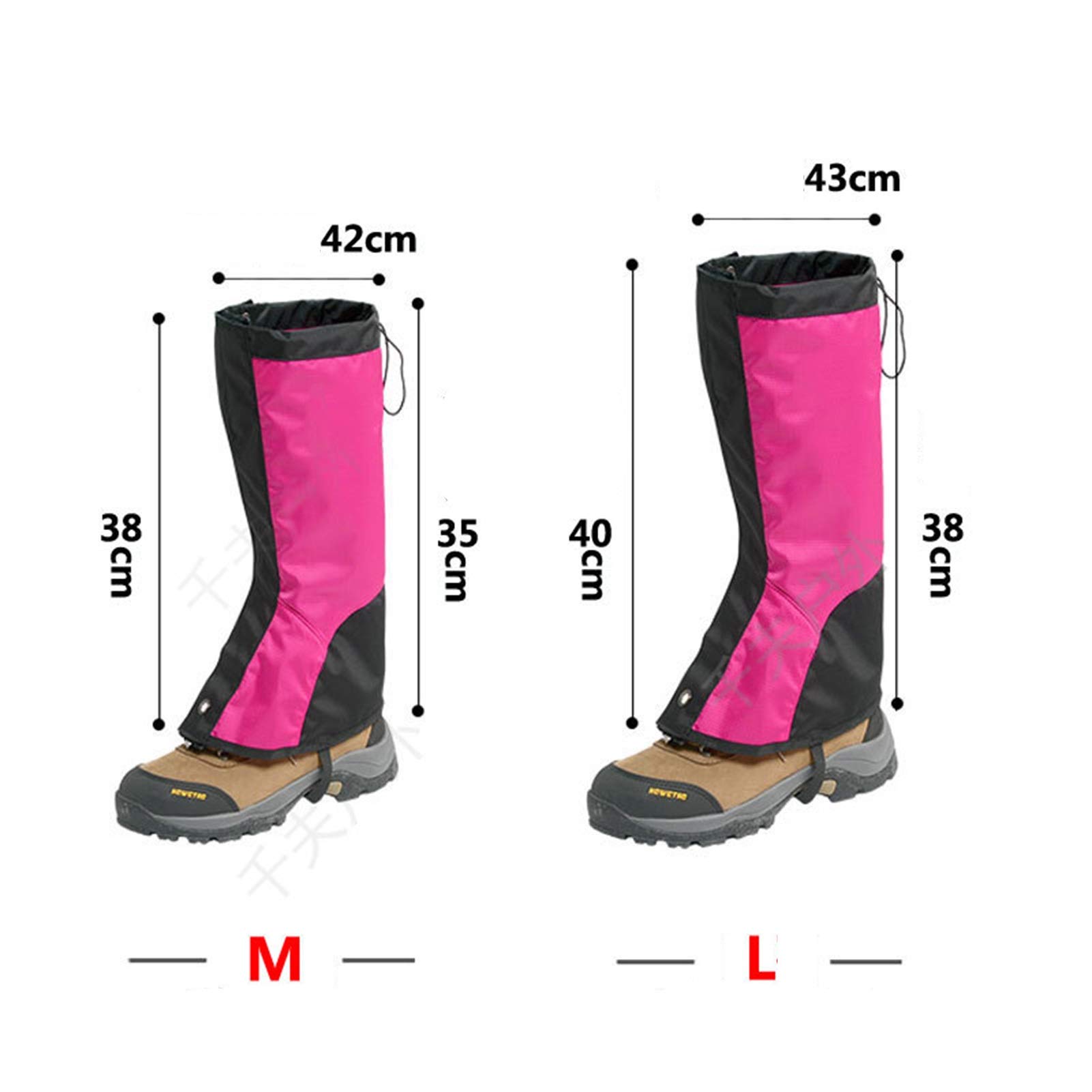 Ghette Da Uomo E Donna Ghettes All'aperto Alpinismo Da Montagna Da Scarpe Da Neve, Coperture Impermeabili E A Prova Di Sabbia, Leggings, Arrampicata Sulla Neve E Escursioni