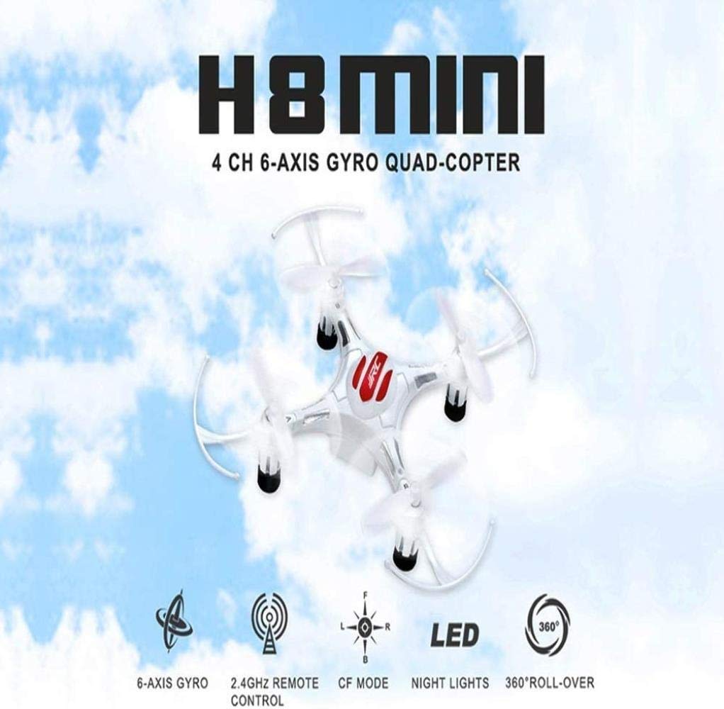 JSY 2,4 GHz pilot zdalnego sterowania Drone 4-kanałowy heksakopter 6-osiowy żyroskop 3D Flip sztuczne lot One Key Return lampy LED zdalnie sterowana zabawka (kolor : czarny)